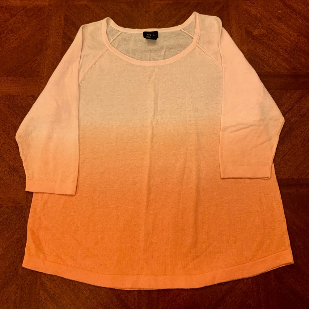 R.Q.T knit long sleeve tees